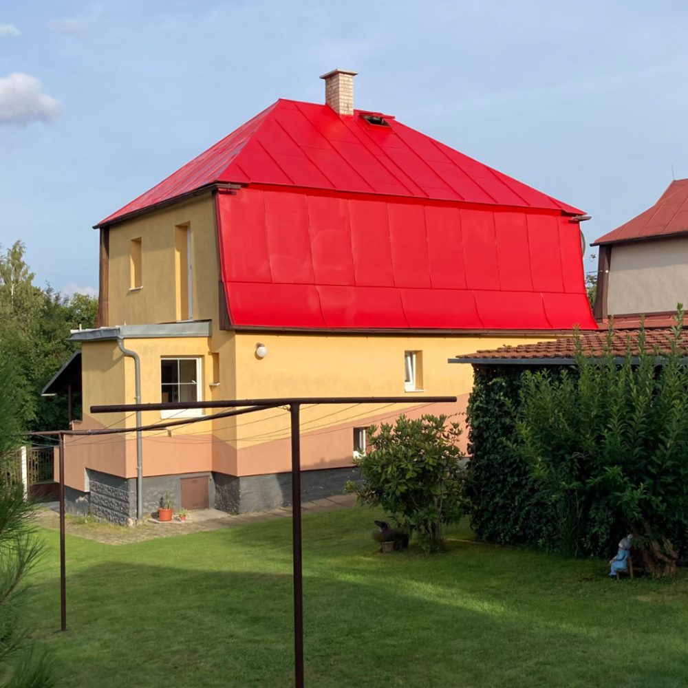 Realizace Dachvital, hotová střecha